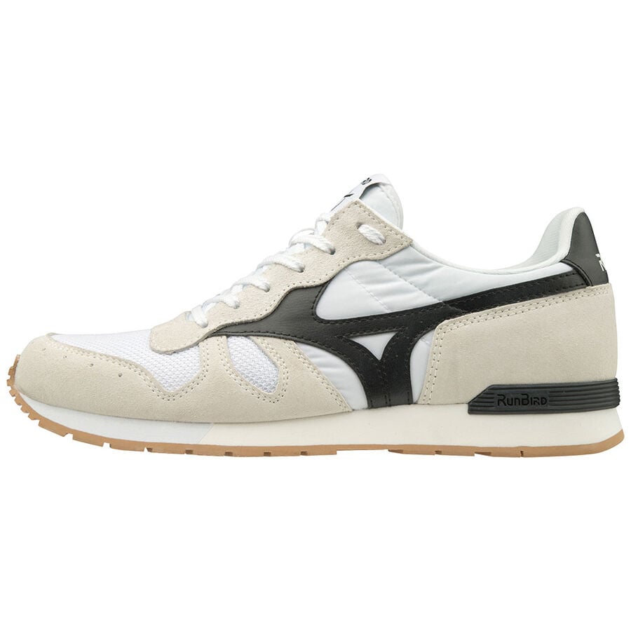 White / Black Men's Mizuno Mizuno ML87 Sneakers | Philippines-417206