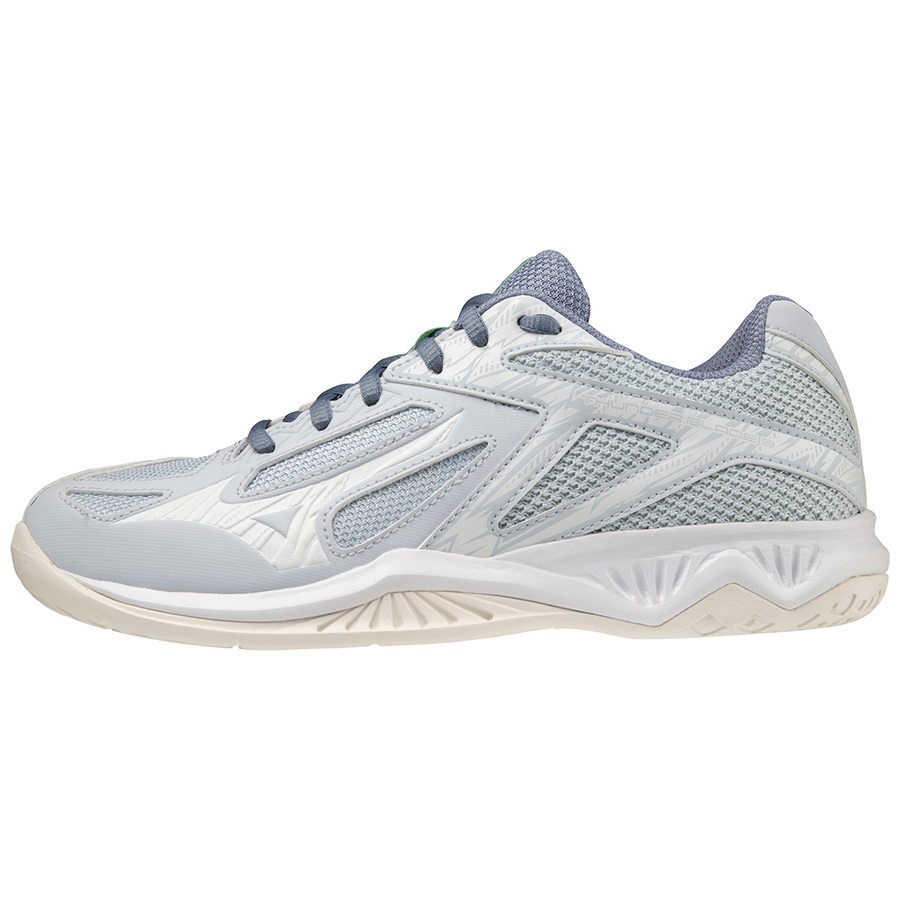 White Women's Mizuno Thunder Blade 3 Volleyball Shoes | Philippines-582904