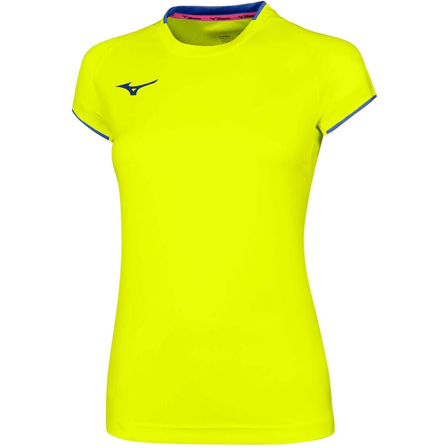 Yellow Women's Mizuno Core SS Tee | Philippines-384670